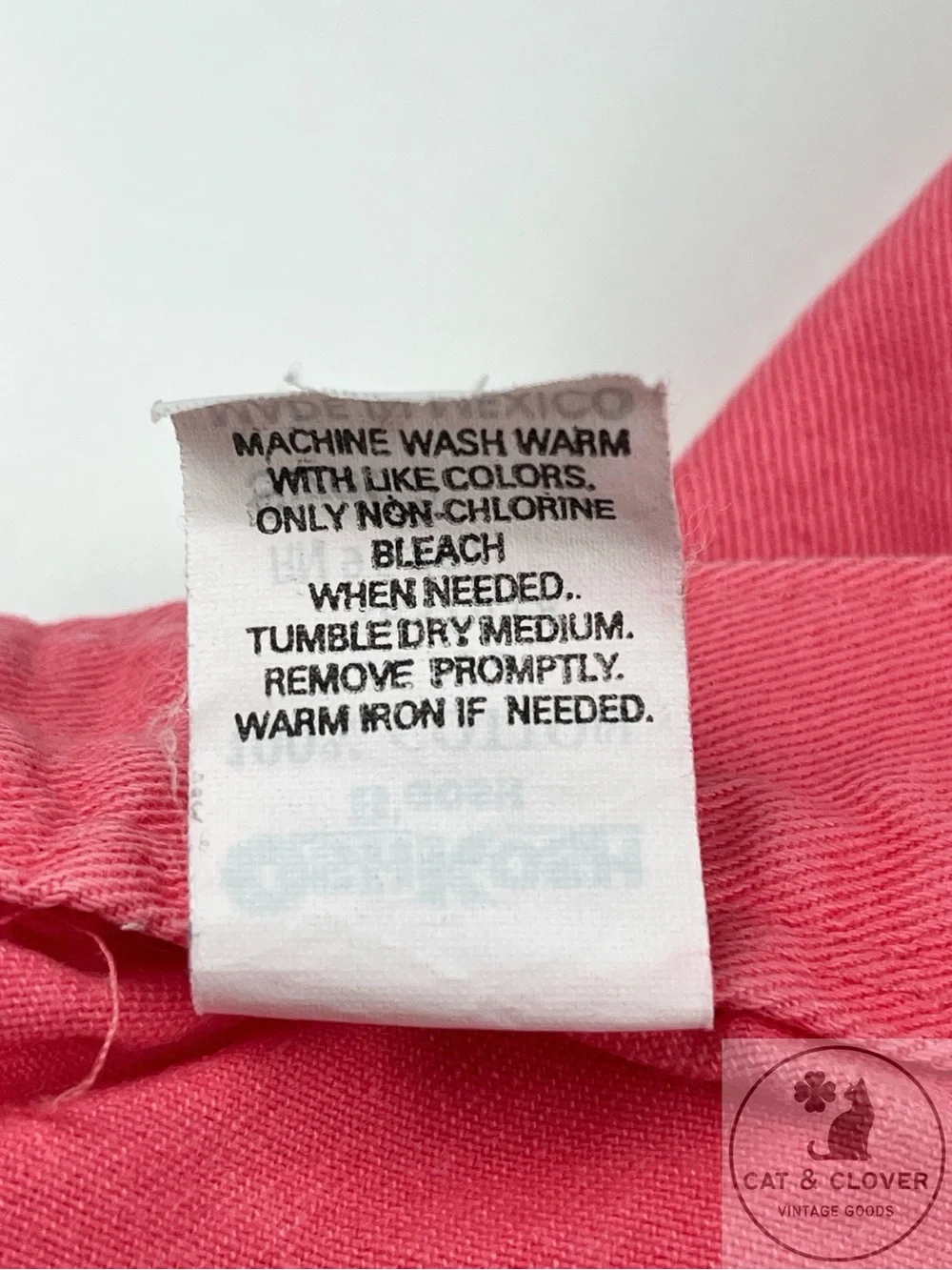 OshKosh B'gosh 90s Pink Coral Cotton Girls Vintage Shorts Size 5